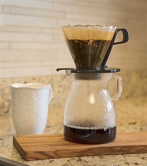 If <b>pour</b>-<b>over</b> is a morning ritual you keep just for yourself, a single-serve dripper will be more your speed than a 6-cup Chemex. . Best pour over coffee maker